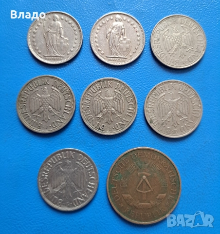 Лот германски марки и швейцарски франкове, снимка 3 - Нумизматика и бонистика - 51644689