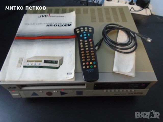 видео JVC hr-d120em