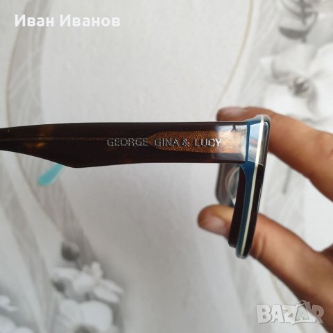 Стилна дамска рамка за оптични очила George Gina & Lucy, снимка 10 - Слънчеви и диоптрични очила - 39960419