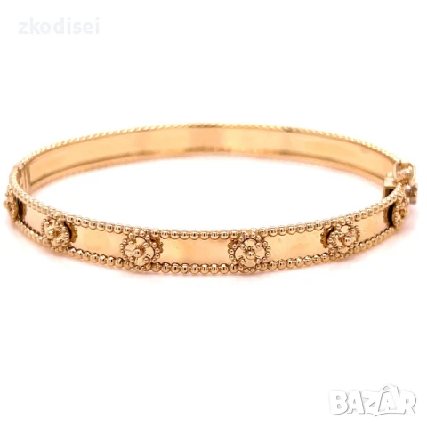 Златна дамска гривна Cleef 11,23гр. 14кр. проба:585 модел:32159-1, снимка 2 - Гривни - 50549126