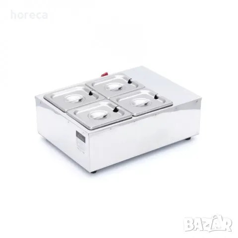 Уред за топене на шоколад - 4 контейнера GN 1/6 - от 3°C до 412°C, снимка 5 - Обзавеждане на кухня - 48536661