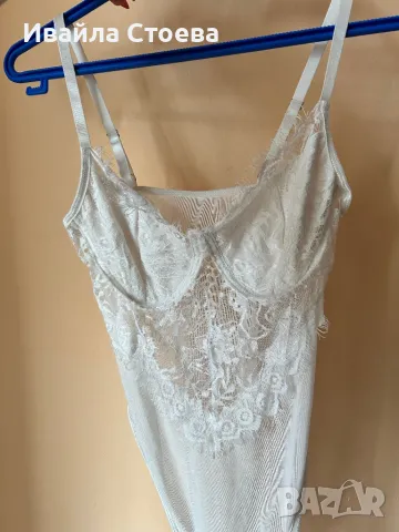 Дамско бяло боди, снимка 1