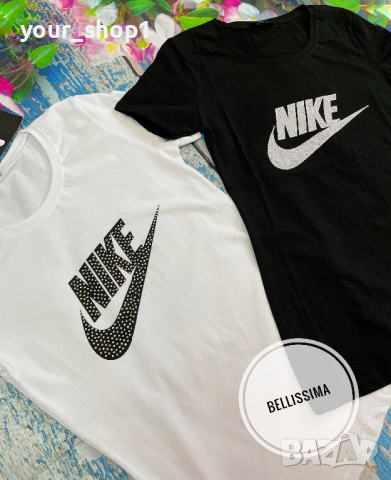 2 цвята дамска тениска Nike , снимка 2 - Тениски - 44900921