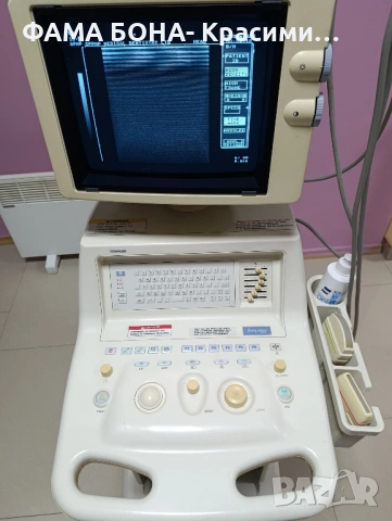 Ехограф Toshiba JustVision 400 с принтер Mitsubishi и сонди