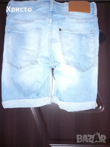 Детски къси дънкиH&M,размер 134см, снимка 3 - Детски къси панталони - 49942460