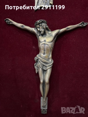 Метално разпятие – картина, снимка 4 - Картини - 52096094