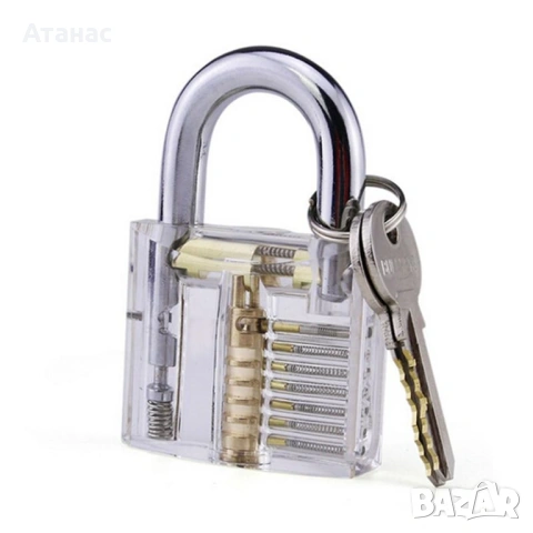 Прозрачен катинар за упражнения - голям, шперц, шперцове, снимка 2 - Други инструменти - 53506986