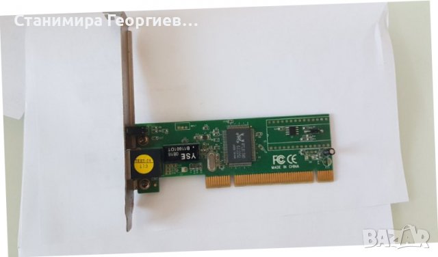 LAN карта PCI 100mbps , снимка 4 - Мрежови адаптери - 38080847