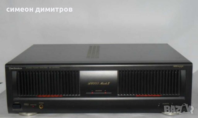 Technics Stereo power amplifier   Se-a800  classAA класика. Мощен агрегат без ремонти по него, снимка 3 - Ресийвъри, усилватели, смесителни пултове - 28658431
