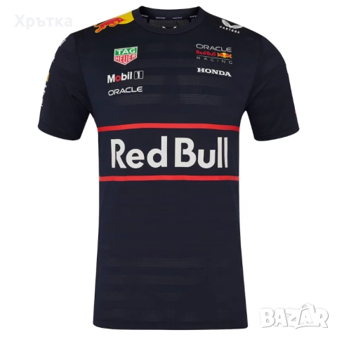Red Bull Racing F1 Team Set Up T-Shirt - Оригинална мъжка тениска, снимка 2 - Тениски - 52727947
