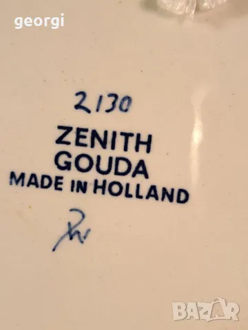 ретро холандско порцеланово пано Zenith gouda 19/4, снимка 4 - Декорация за дома - 49167673
