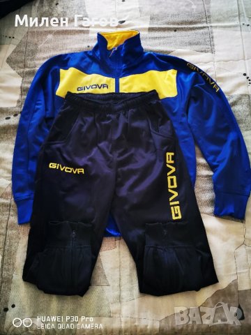 Детски анцуг на фирмата Givova, размер S, идеално запазен. 