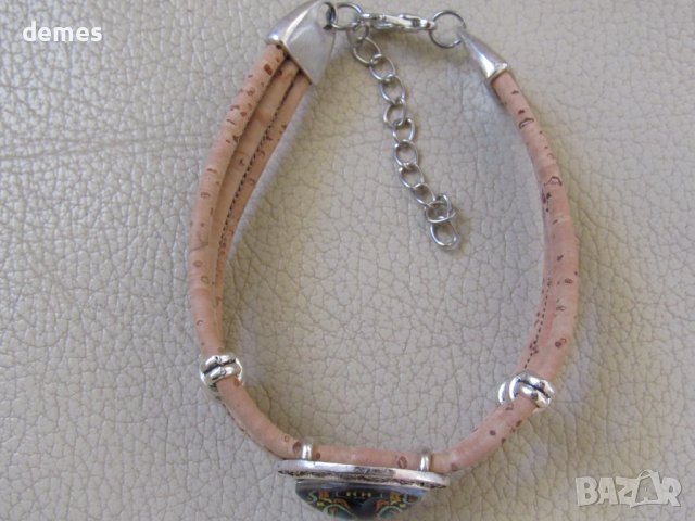 Гривна от корк, Португалия, снимка 3 - Гривни - 40015586