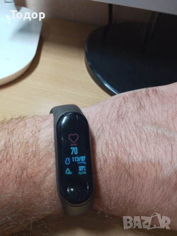 Смарт гривна M3 Intelligence Health Bracelet, снимка 5 - Смарт гривни - 52459831
