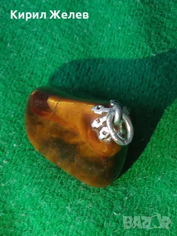 ОГРОМЕН КАМЪК ТИГРОВО ОКО МЕДАЛЬОН ПОЛИРАН ЮВЕЛИРНО АРТ ПЕНДАНТ 14936, снимка 12 - Колиета, медальони, синджири - 30665821