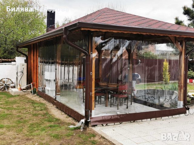 Ветроупорни завеси, тенти, шалтета, покривала, снимка 7 - Градински мебели, декорация  - 32820044