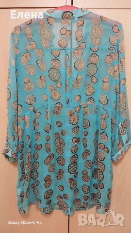 туника TONE BARKER silk Размер L. 40% коприна. , снимка 12 - Туники - 50916994