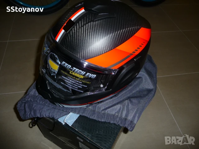 Scorpion Exo-Tech Evo Top Carbon, снимка 9 - Аксесоари и консумативи - 50655613