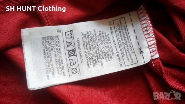 Adidas FC MANCHESTER UNITED Kids Football T-Shirt Размер 4-5 г /110 см детска футболна тениска 33-66, снимка 11 - Детски тениски и потници - 53126840