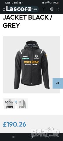  яке,husqvarna hardshell team rockstar, motorex ,пухенка,motocross , снимка 3 - Якета - 43424870