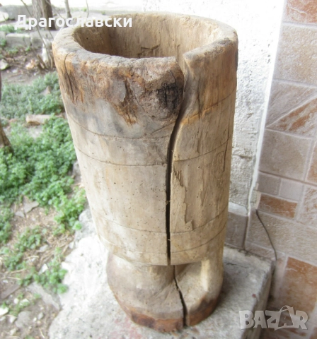 Стари: Старо дървено каче 40 см високо / бъчва буре копанка, бъкел, снимка 17 - Антикварни и старинни предмети - 29120654