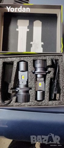 LED крушки H4, 100W, супер силни, снимка 4 - Аксесоари и консумативи - 40629737