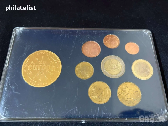 Люксембург 2002 - Евро сет - комплектна серия от 1 цент до 2 евро + възпоменателен медал, снимка 4 - Нумизматика и бонистика - 52003522