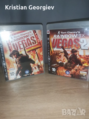 Tom Clancy's Rainbow Six Vegas 1 и 2 игри за PS3