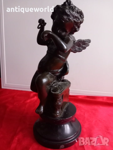 H.Moreau,  Бронзова Статуетка Херувим, Свирещ Ангел