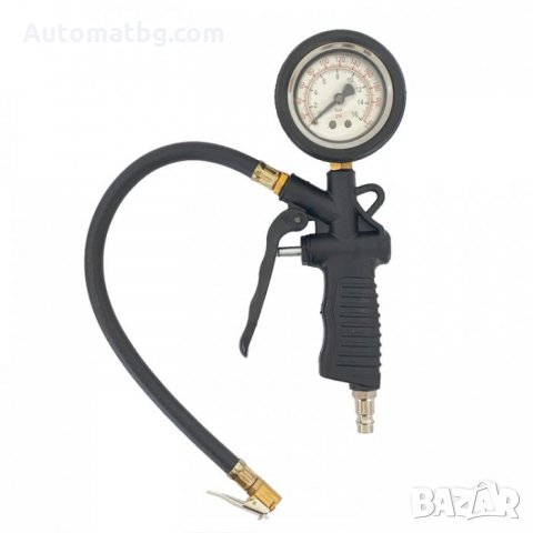 Пистолет с манометър Automat, За помпане на гуми, 2195