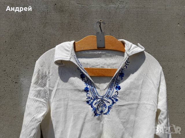 Стара дамска етно риза,блуза #6, снимка 2 - Антикварни и старинни предмети - 37507495