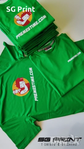 Брандиране на тениски, якета, суичъри, работно облекло, спортни клубове и др. , снимка 7 - Тениски - 51925403