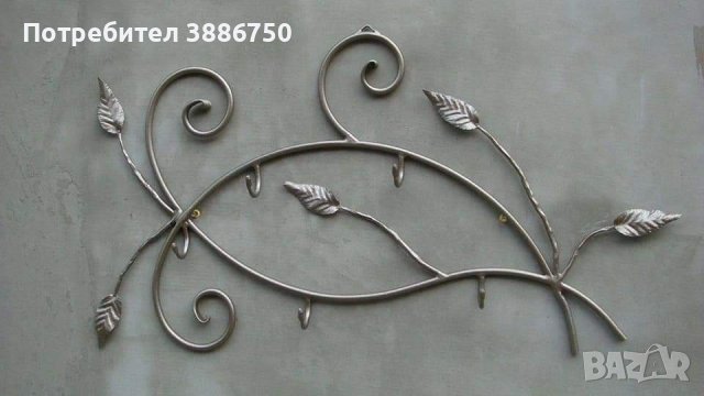 Закачалки и портманта от ковано желязо , снимка 14 - Закачалки - 44011881