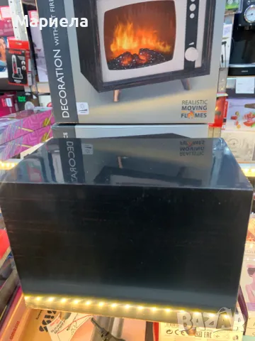 LED Камина Ретро телевизор / Декоративна Камина на Батерии, снимка 13 - Декорация за дома - 48754327