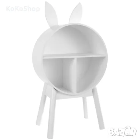 Детска етажерка Зайче 38х72х20 см. етажерка за играчки