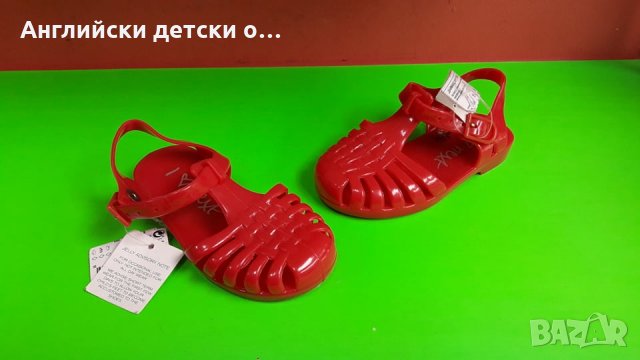 Английски детски сандали-силиконови-NEXT, снимка 3 - Детски сандали и чехли - 28891567