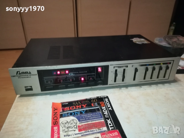 РУСКА ЦВЕТОМУЗИКА ОТ ЕДНО ВРЕМЕ 2610251201, снимка 4 - Ресийвъри, усилватели, смесителни пултове - 52184146