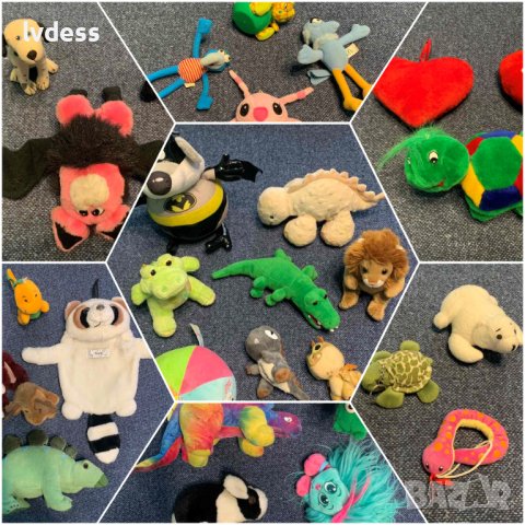 -50% Плюшени играчки - 1 до 5 лева