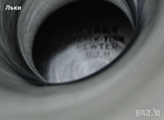 Викингски калаен бокал за вино,чаша 18 см.,500 мл.,Дракон , снимка 9 - Антикварни и старинни предмети - 52079645