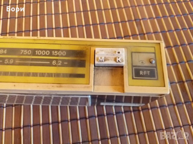 Радио RFT STERN FORMAT 1969г, снимка 3 - Радиокасетофони, транзистори - 27908681