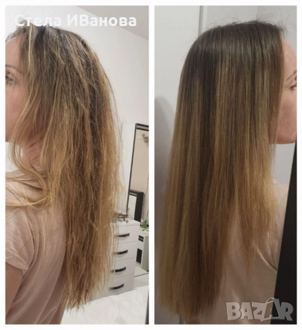 Масла за коса - подхранване и възстановяване на косата, ламиниране, разресване на косата, снимка 3 - Продукти за коса - 53412422