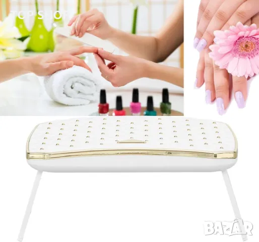 36W UV LED лампа за нокти Blueque MINI8, снимка 10 - Педикюр и маникюр - 48648474