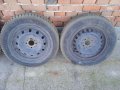 Зимни гуми Semperit 185/65R14 със стоманени джанти, снимка 3