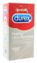 Ултра тънки презервативи Durex Feeling Ultra Sensitive - 12броя, снимка 1 - Мъжка козметика - 36508973