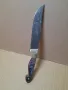 Стар Ръчно Кован Нож С Бронзов Обков., снимка 5