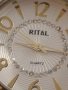 Модерен дизайн дамски часовник RITAL WATER RESIST QUARTZ с кристали 41739, снимка 3