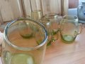 Стари стъклени чаши халби, снимка 2