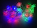 Коледни LED лампички цветя, снимка 4