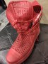 Червени естествена кожа летни ботуши , снимка 6