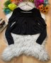 Кроп блуза Shein, снимка 1 - Блузи с дълъг ръкав и пуловери - 39685671